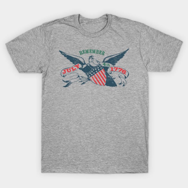 July 4th 1776 United States of America T-Shirt by stayfrostybro